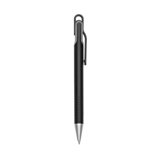 Caneta Personalizada Plástica - Preto/Prata SPX-12729-PRE/PRA