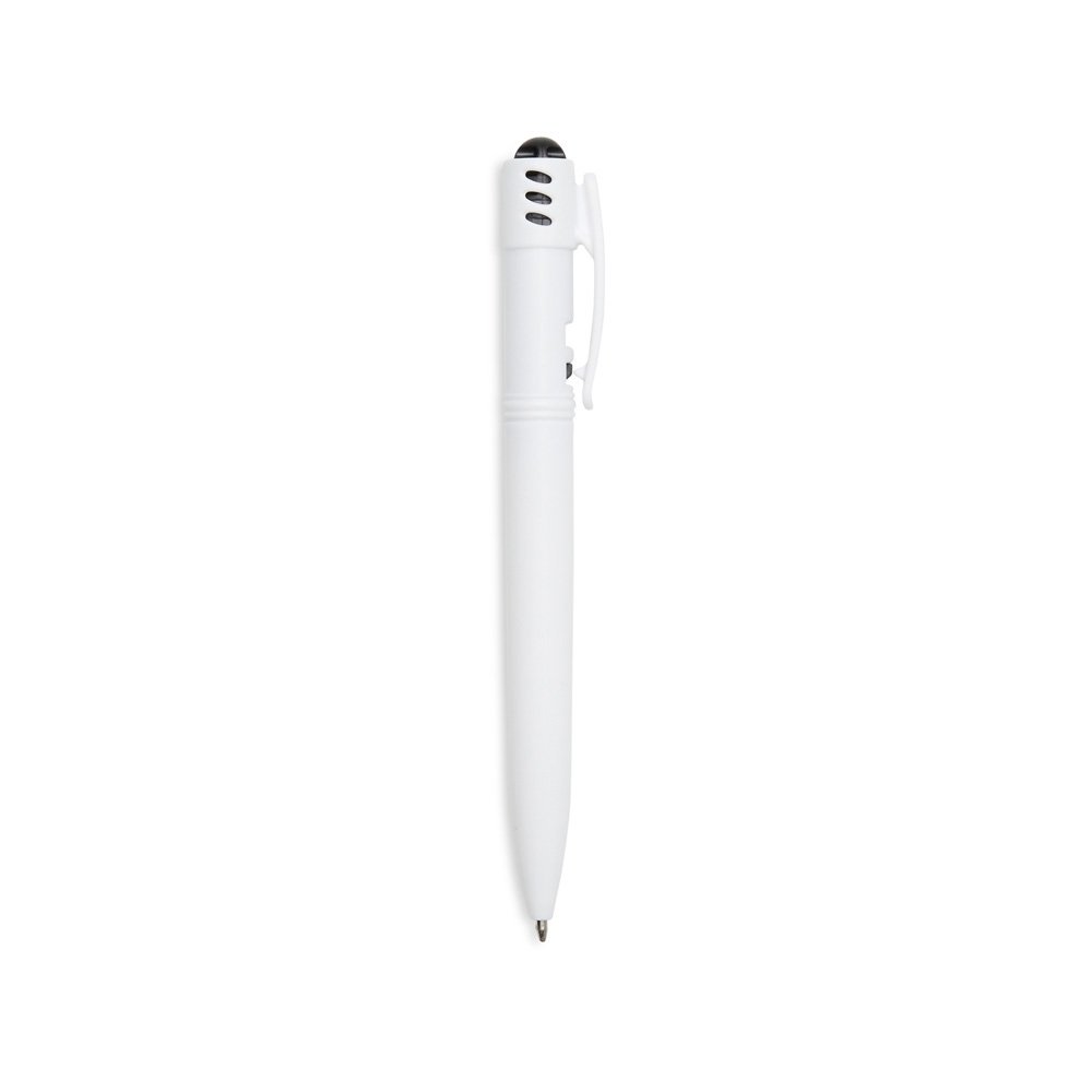 CANETA PLASTICA SPX-1089C NA COR BRANCO