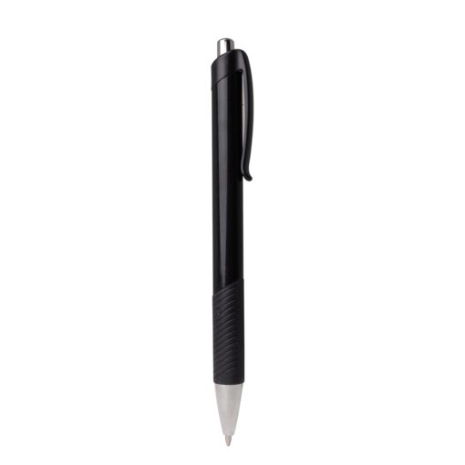 Caneta Personalizada Para Empresas Plástica na cor preto