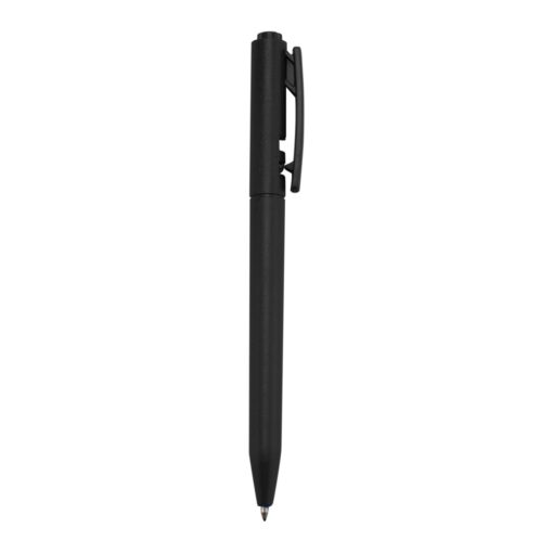 Caneta Personalizada Plastica na cor preto