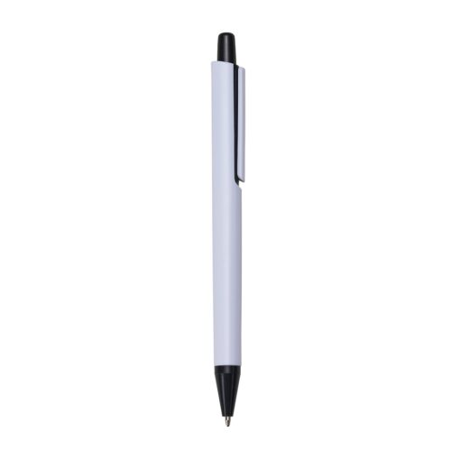 Caneta Personalizada Plástica - Preto/Branco SPX-18522-BCO/PRE