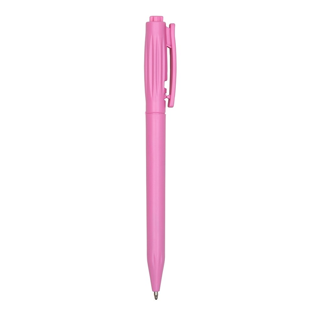 CANETA PLASTICA FOSCA SPX-06161F NA COR ROSA