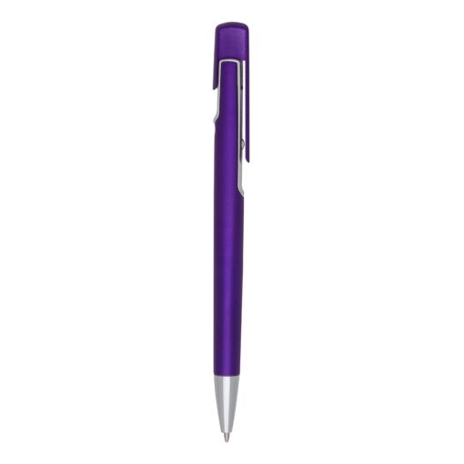 Caneta Personalizada Plástica - Roxo/Prata SPX-12411-ROX/PRA