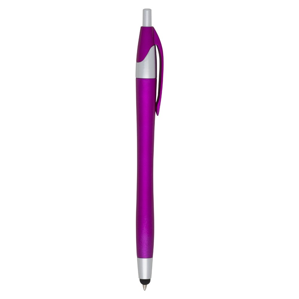 CANETA PLÁSTICA TOUCH SPX-12638 NA COR ROSA