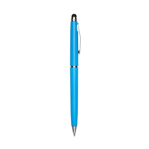 Caneta Personalizada Plástica - Azul/Prata SPX-05091-AZC