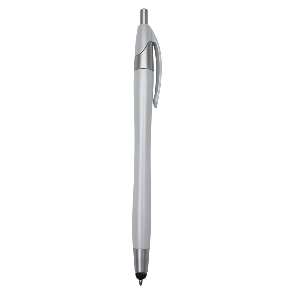 CANETA PLÁSTICA TOUCH SPX-12638 NA COR BRANCO