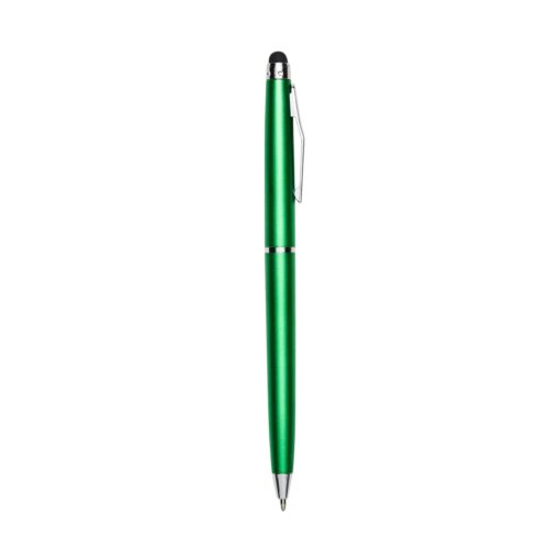 Caneta Personalizada Plástica - Verde/Prata SPX-05091-VD