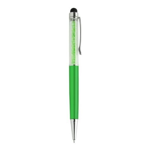 CANETA PLÁSTICA TOUCH SPX-05073-VD NA COR VERDE