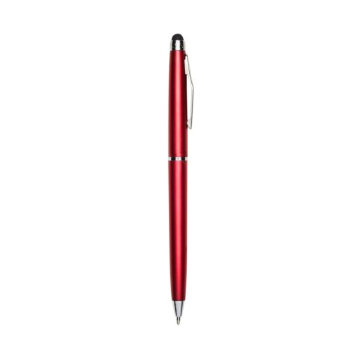Caneta Personalizada Plástica - Vermelho/Prata SPX-05091-VM