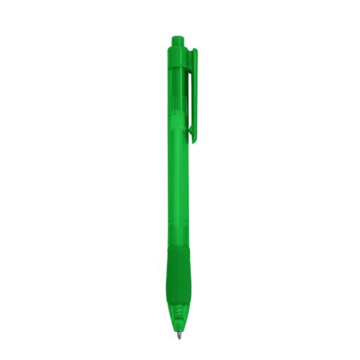 Caneta Personalizada Plástica na cor verde