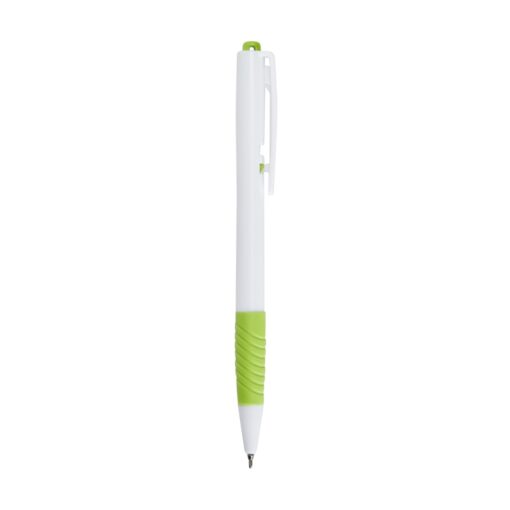 CANETA PLÁSTICA SPX-05030-BCO/VD NA COR BRANCO