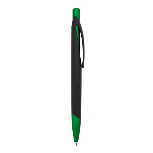 Caneta Personalizada Plástica - Preto/Verde SPX-13513-PRE/VD