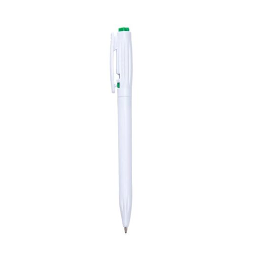 Caneta Personalizada Plástica - Branco/Verde SPX-06161C-BCO/VD