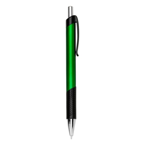 Caneta Personalizada Plástica - Verde/Preto SPX-02089-VD/PRE
