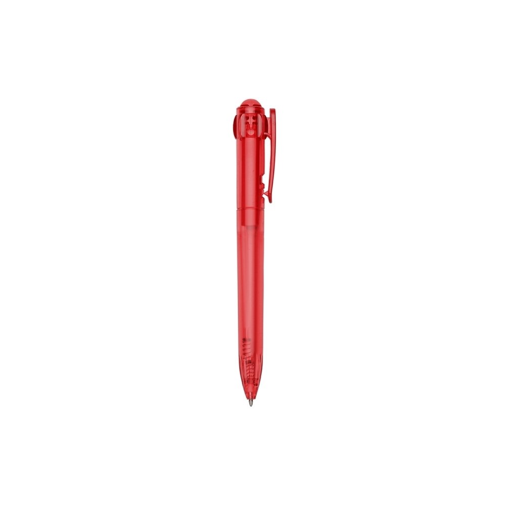 CANETA PLÁSTICA SPX-15196T NA COR VERMELHO