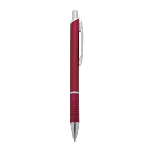 Caneta Personalizada Plástica - Vermelho/Prata SPX-11786-VM