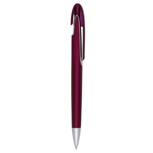 Caneta Personalizada Plástica - Vermelho/Prata SPX-12505-VM/PRA