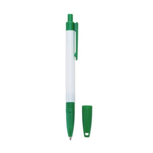 CANETA PLÁSTICA C/ CORDÃO SPX-01094-VD/BCO NA COR BRANCO