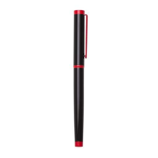 Caneta Personalizada - Preto/Vermelho | Brindes Brasil