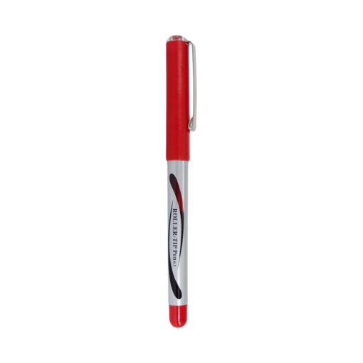 Caneta Personalizada Plástica - Vermelho/Prata SPX-P@AH2000A-VM