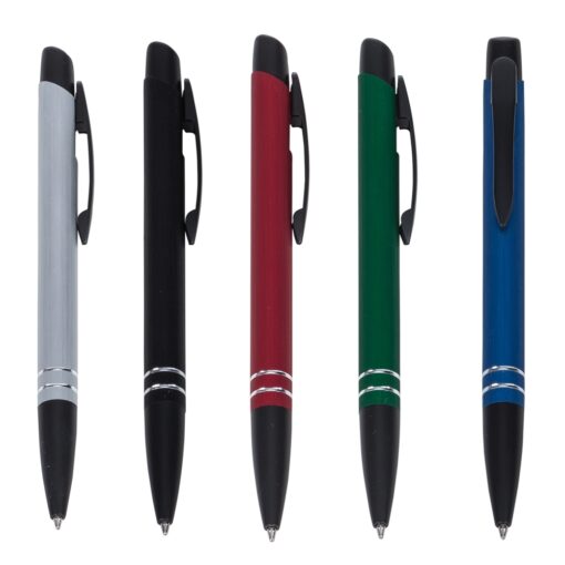 Caneta Personalizada Metálica - Verde/Preto SPX-P@13716-VD