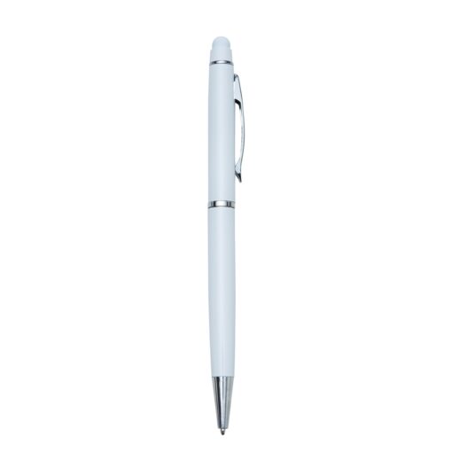 Caneta Personalizada - Branco/Prata SPX-18543-BCO
