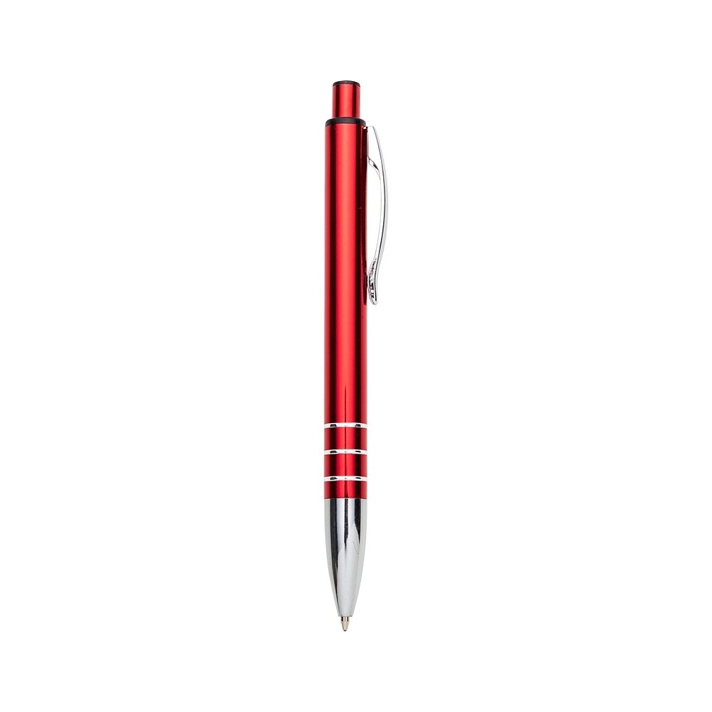CANETA METAL 3 ANÉIS SPX-P@ER216B NA COR VERMELHO