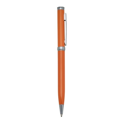 Caneta Personalizada Metálica - Laranja/Prata SPX-A1803A-LAR/PRA