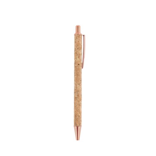 Caneta Personalizada Metálico - Bege/Cobre | Brindes Brasil