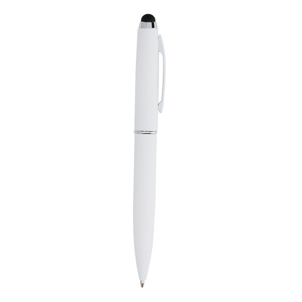 CANETA METAL TOUCH SPX-06072 NA COR BRANCO