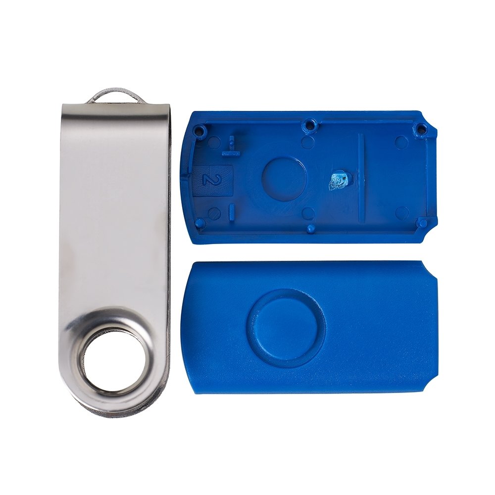 CARCAÇA P/ MEMORIA GIRATORIO BRILHANTE SPX-13960BR NA COR AZUL