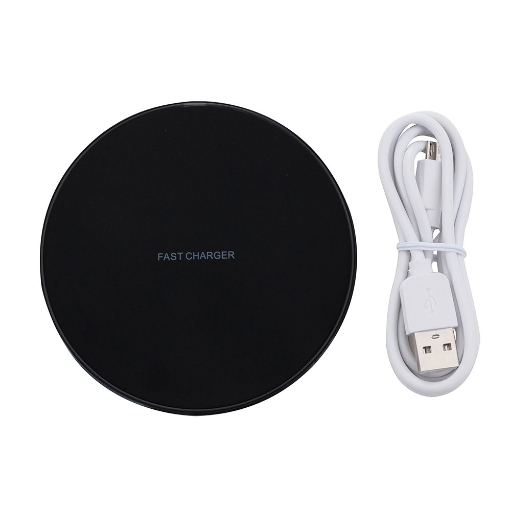 SUPORTE REDONDO P/ CARREGAMENTO VIA INDUÇÃO SPX-18565 NA COR PRETO