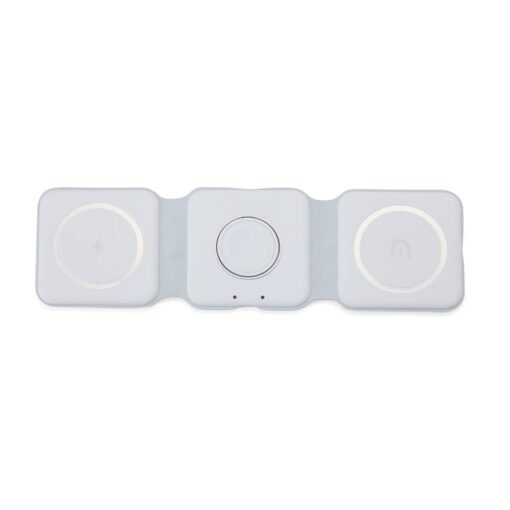 Carregador Personalizado Silicone - Branco | Brindes Brasil