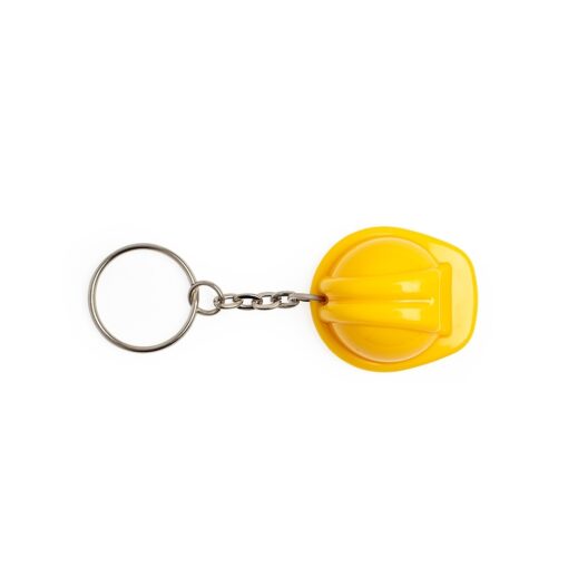 Chaveiro Com Logo Capacete Epi na cor amarelo