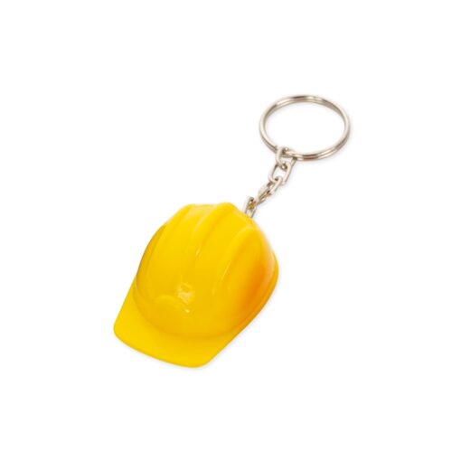 Chaveiro Personalizado Capacete Epi na cor amarelo
