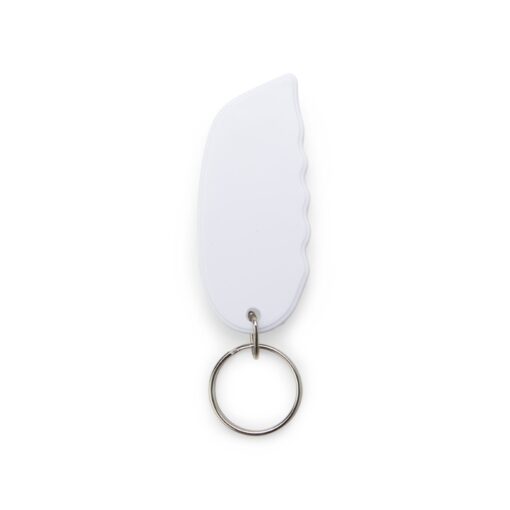 Chaveiro Para Brindes Estilete na cor branco