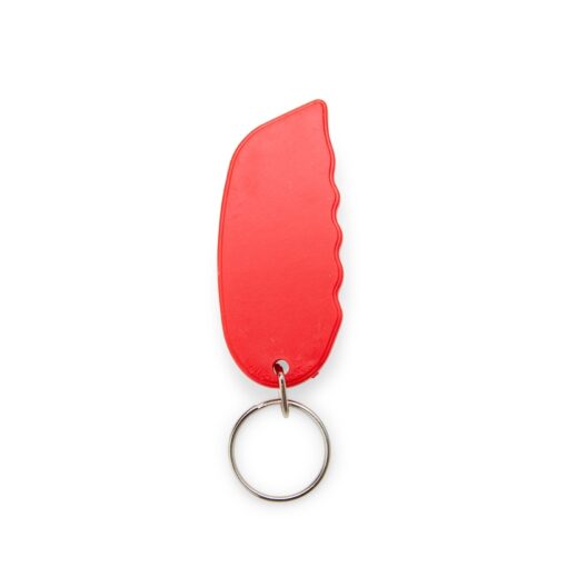 Chaveiro Promocional Estilete na cor vermelho