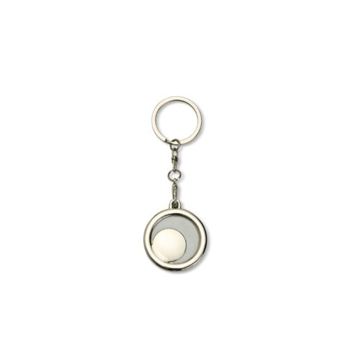 Chaveiro Personalizado Porta-Foto Inox na cor inox