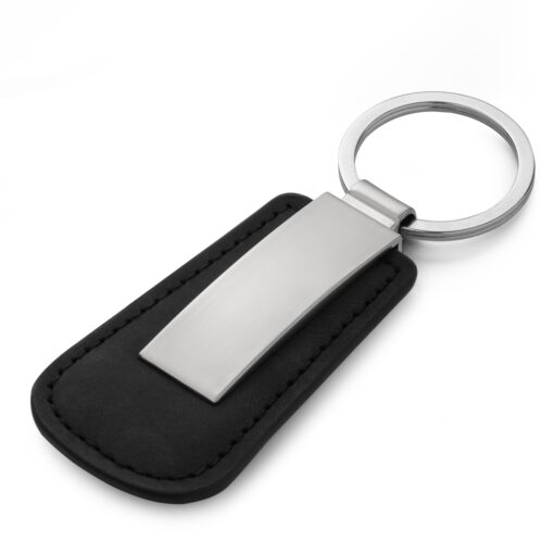 Chaveiro Personalizado Metal na cor preto