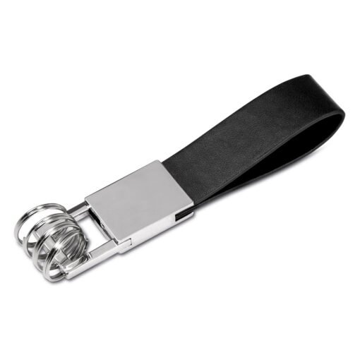 CHAVEIRO METAL 4 ARGOLAS SPX-14191-PRA/PRE NA COR PRATA
