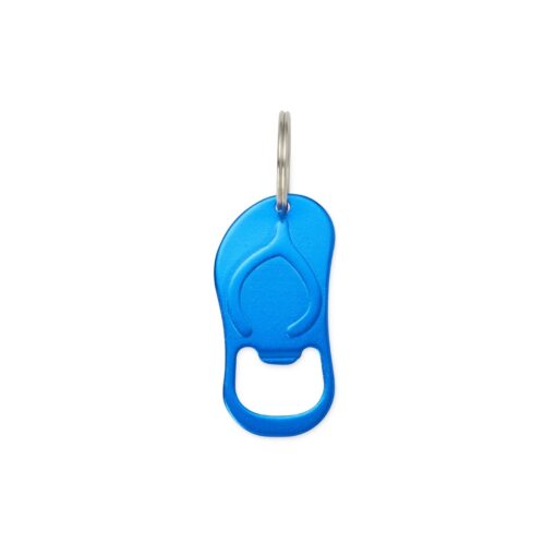Chaveiro Personalizado Abridor Metal na cor azul