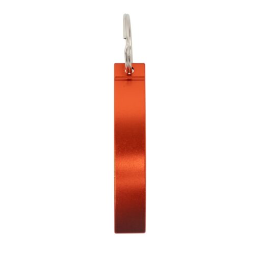 Chaveiro Com Logo Metal Abridor na cor laranja