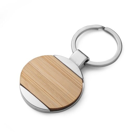 CHAVEIRO METAL SPX-15006-BMB NA COR BAMBU