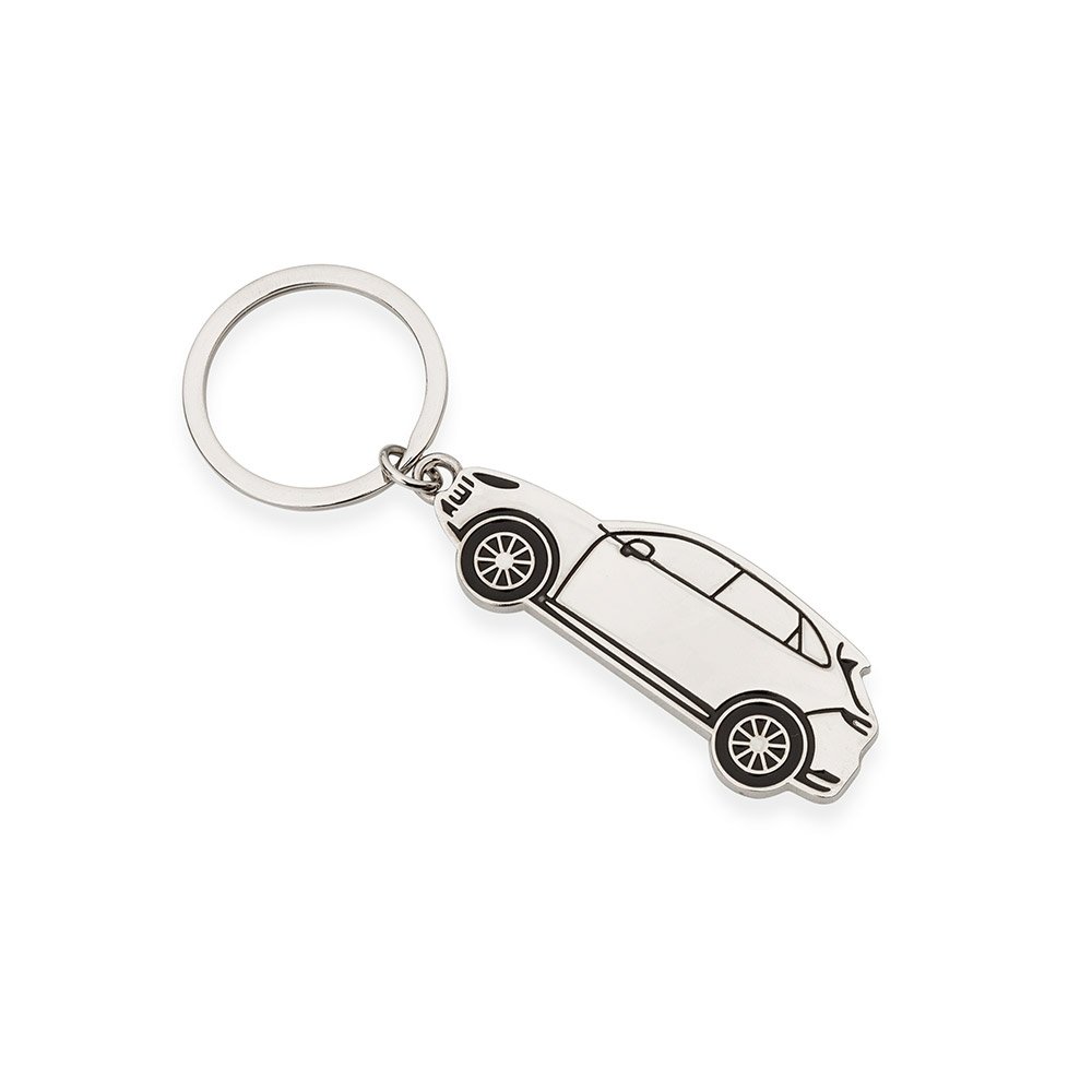 CHAVEIRO METAL CARRO SPX-14426 NA COR PRATA