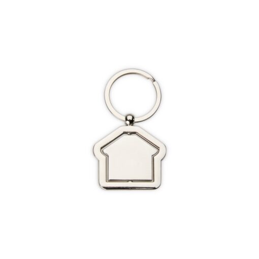 Chaveiro Personalizado Metal na cor inox