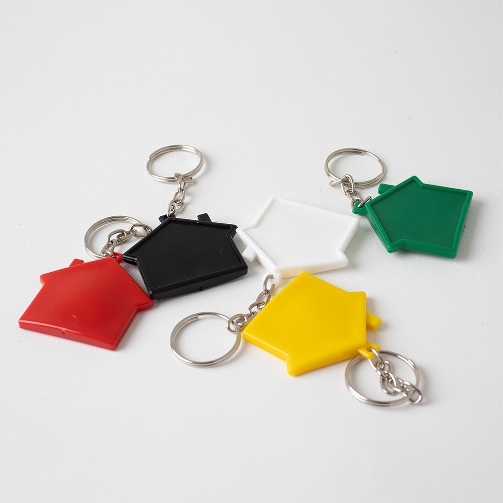 CHAVEIRO PLÁSTICO SPX-15025 NA COR VERMELHO