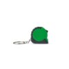 Chaveiro Personalizado Trena Plástico 1M - verde com detalhes em preto