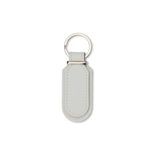 CHAVEIRO DE COURO SINTÉTICO SPX-18760-BCO NA COR BRANCO