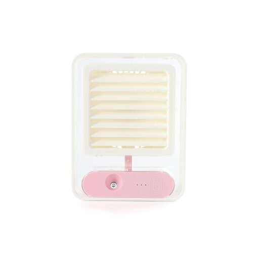 Climatizador Personalizado - Branco/Rosa | Brindes Brasil
