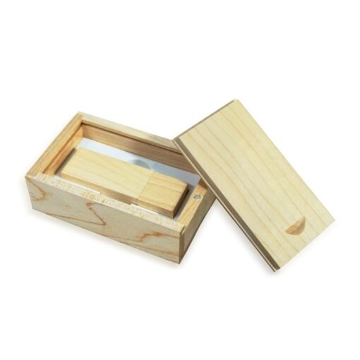 Kit Ecológico Personalizado - Madeira SPX-069-8GB-MAD